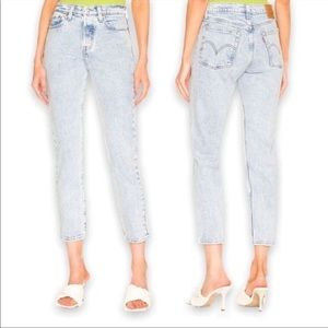 Levi’s Wedgie Icon Fit Acid Wash Skinny Jeans NEW